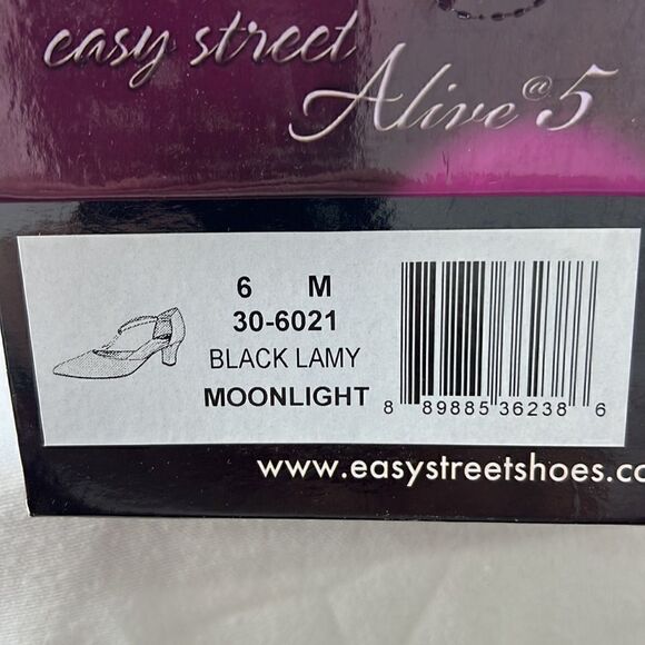 Easy Street Alive 5 Moonlight Pumps Black Lamy size 6 M - Picture 8 of 8